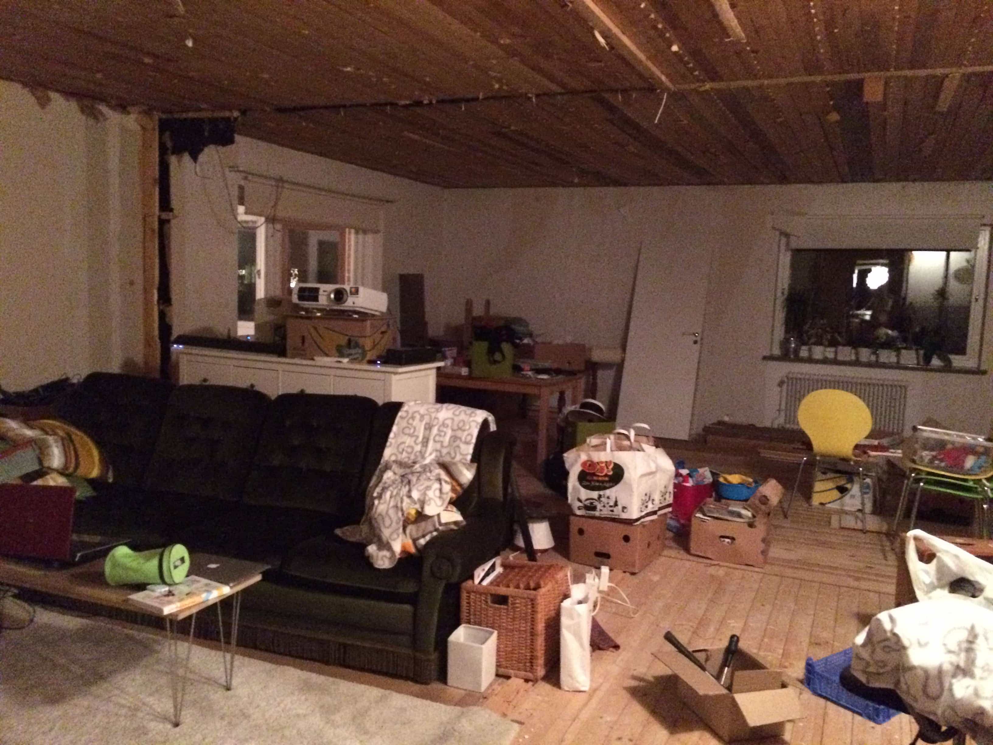 Vardagsrummet fram tills idag – dag 119