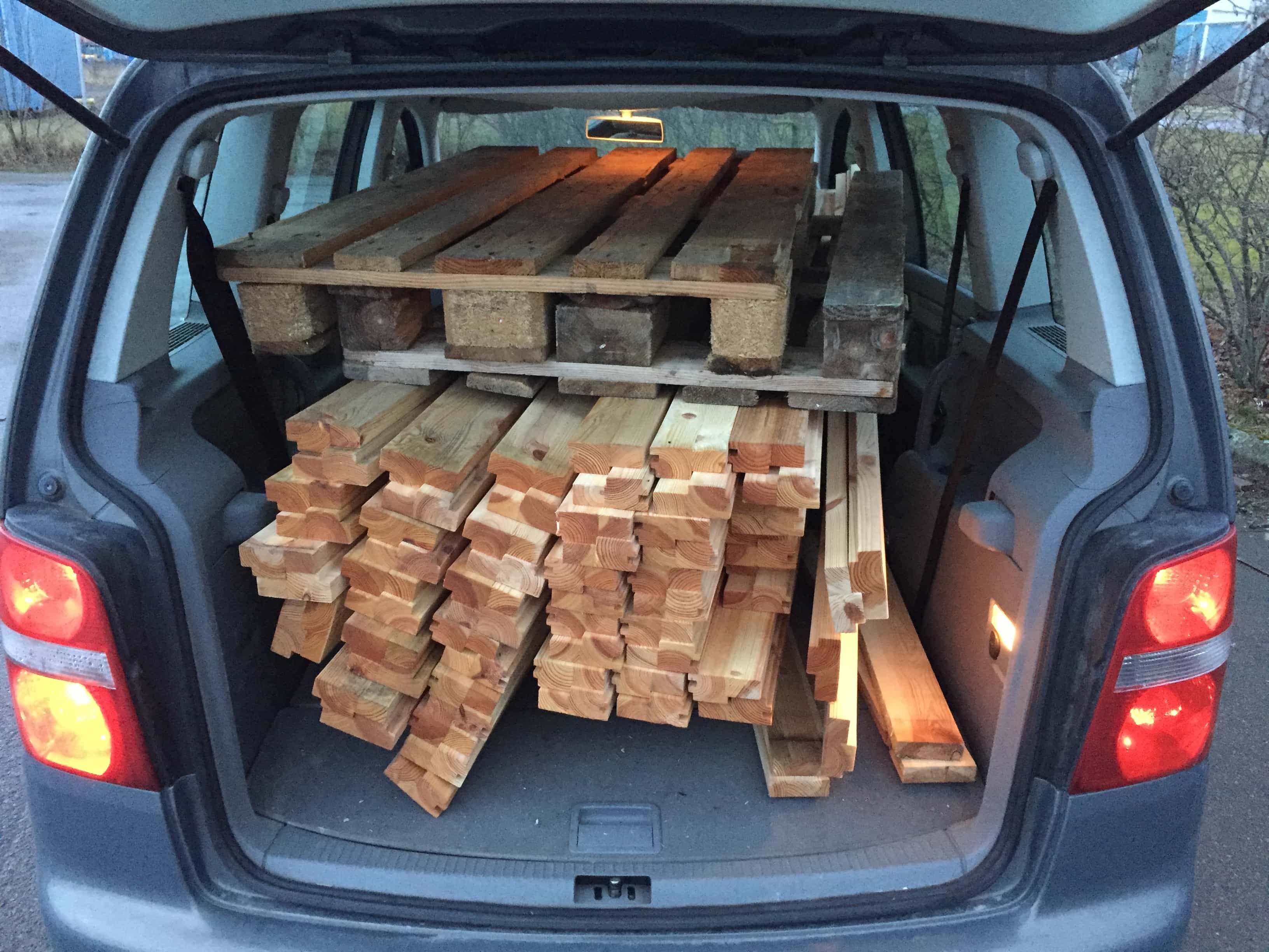 En stor bil är bra att ha